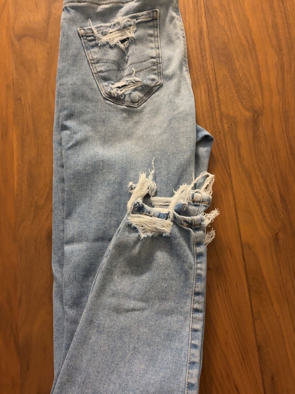 American Eagle Mom Distressed Jeans - Picture 2 of 5